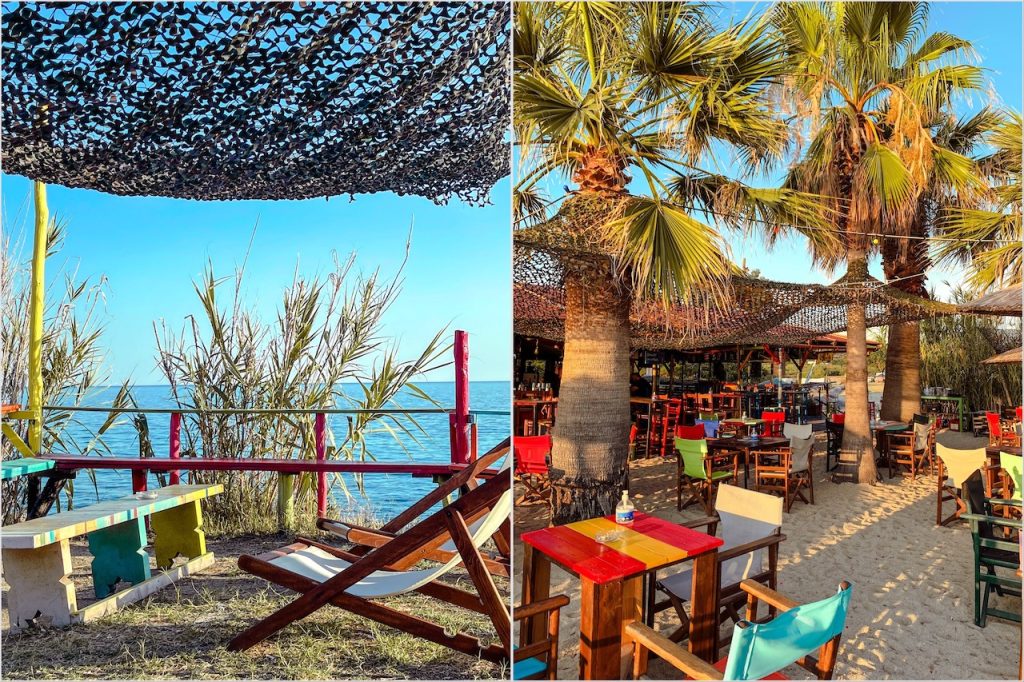 ethnik beach bar Ситония