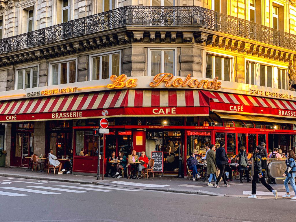 Кафене la rotonde paris