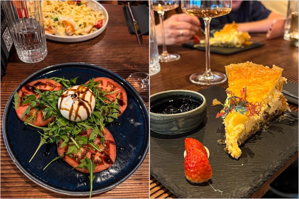 Ресторант Бодега Пловдив Баклава чийзкейк